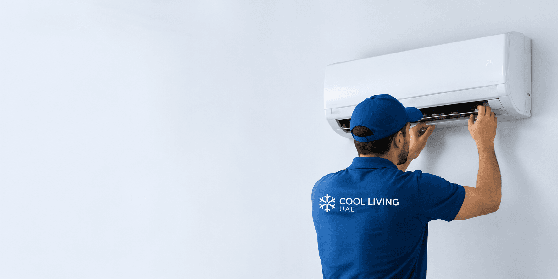 Professional AC installation promotion