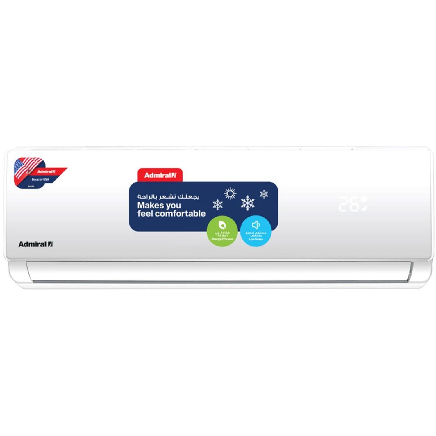 Admiral Split Air Conditioner 2 Ton ADS24T3T3CPCA