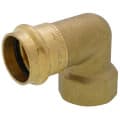 1 Copper Press x FIP Forged DZR Brass Transition Elbow (Lead Free)