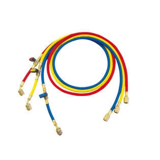 3-piece Rothenberger Pressure Hose Sets 1/4″ R22, R134A, R407C, R404A