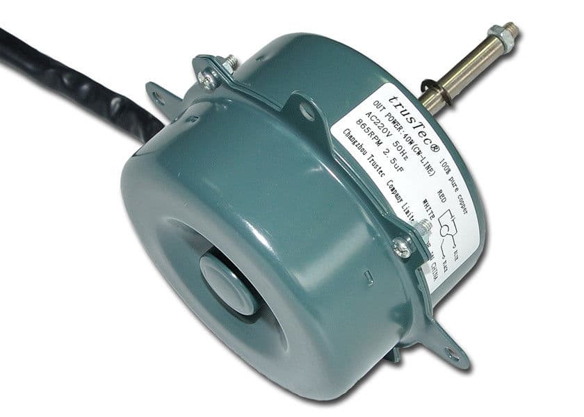 4 Pole Outdoor Unit Fan Motor Copper Winding For Air Conditioner