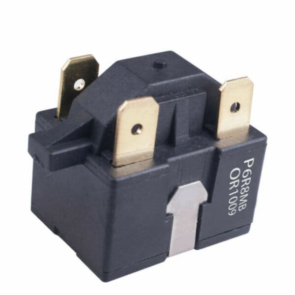 Fridge Compressor Starting Relay (3-Pin) & OLP for Double Door (210L to 300L)