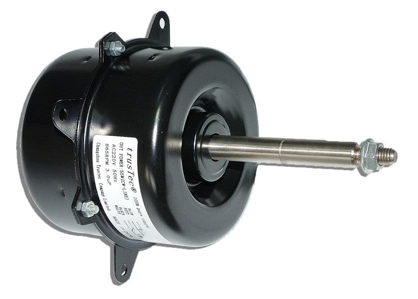 Asynchronous Outdoor Fan Motor Screw Mounting 3uF for Air Ventilation