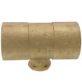 1-1/2″ x 1-1/2″ x 1/2″ C x C x F Cast Brass Tee (Lead Free)
