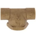 1/2″ x 1/2″ x 3/4″ C x C x F Cast Brass Tee (Lead Free)