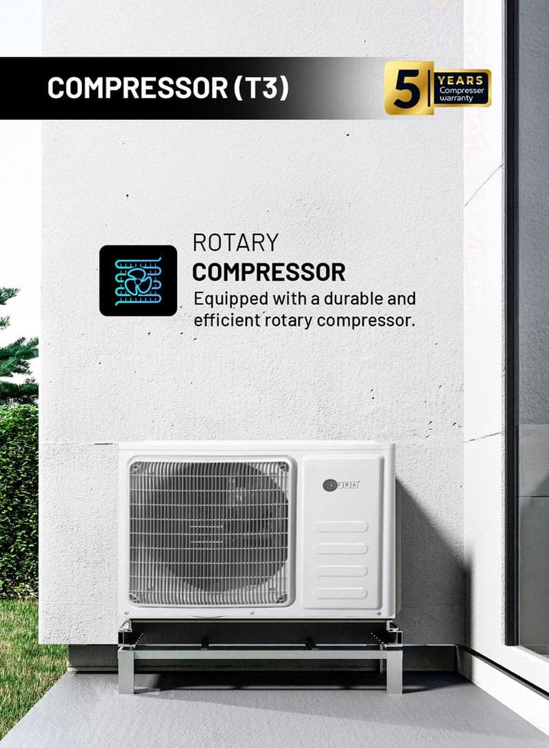 AFRA 1.0 Tons Rotary Non-Inverter AF-1000ACWT