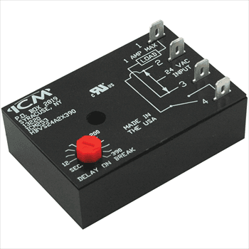 ICM Controls ICM253 Fan Blower Control Board, Post Purge Fan Timer
