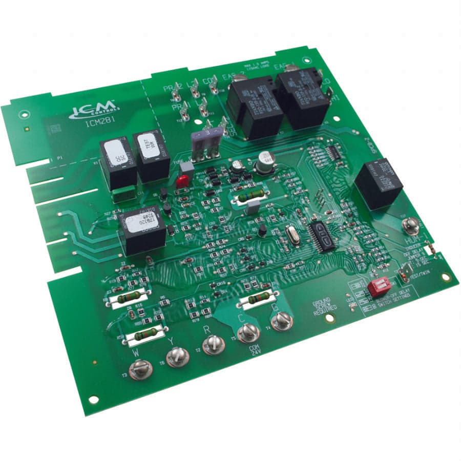 ICM Controls ICM281 Furnace Control Board – Replacement for Carrier CES0110057-xx
