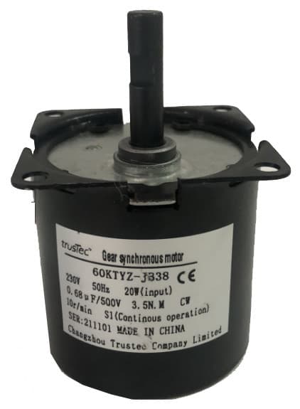 Synchronous Gear Motor 5-100RPM- AC Motor 220v CE Approval – BBQ Application