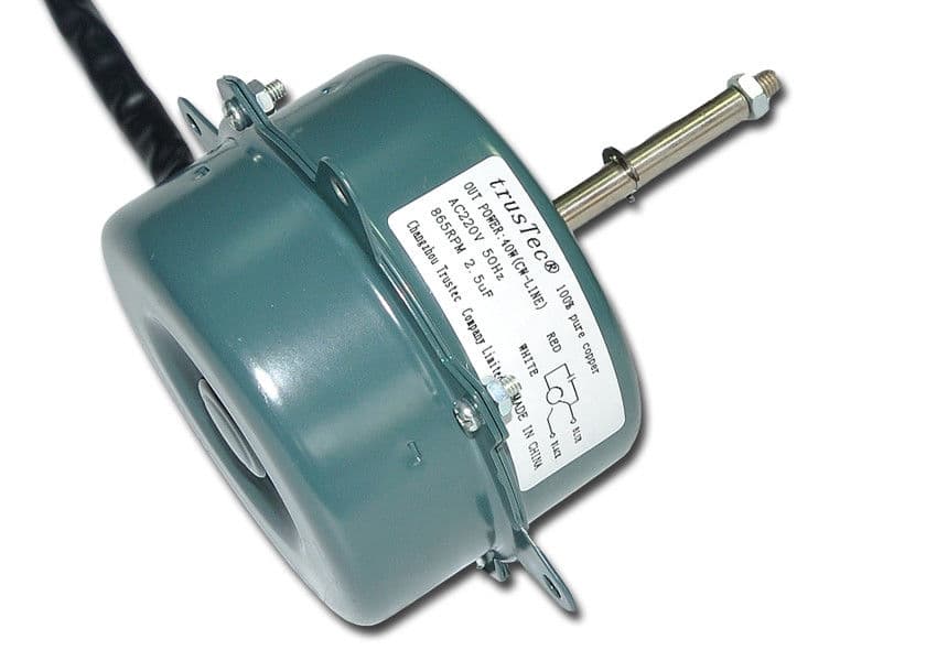Universal AC Outdoor Fan Motor Customized 40W 220V 0.4Amp Energy Saving