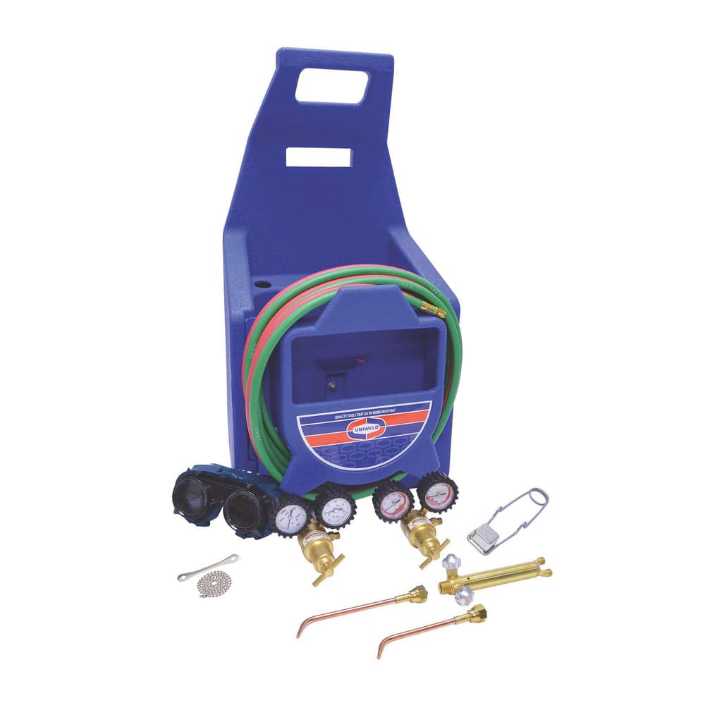 Uniweld KC100P Centurion® Oxyacetylene Basic Welding/Braze Outfit w/ 511 Plastic Carrying Stand