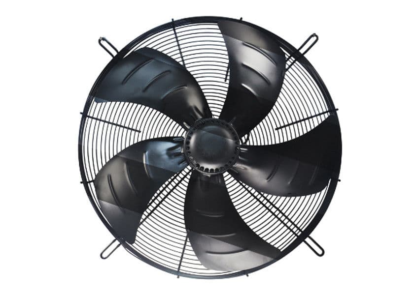 Wall Mount Exhaust External Rotor Industrial Axial Flow Fan , Blower Axial Fan