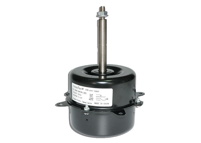 YDK120 Outdoor Fan Motor 6 Pole HVAC Fan Motor Replacement Single Speed